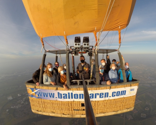 Ballonvaart vanaf Waalwijk met BAS Ballonvaarten